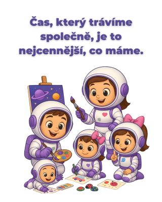 👨‍👩‍👧‍👦✨ Společně strávený čas je ten nejvzácnější poklad. Ať už tvoříte, hrajete si nebo objevujete nové světy – tyto...